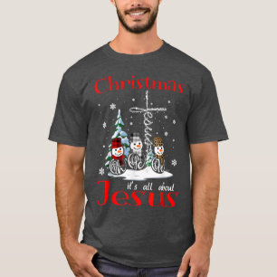 Weihnachten alles über jesus-Glaube Hoffnung Liebe T-Shirt