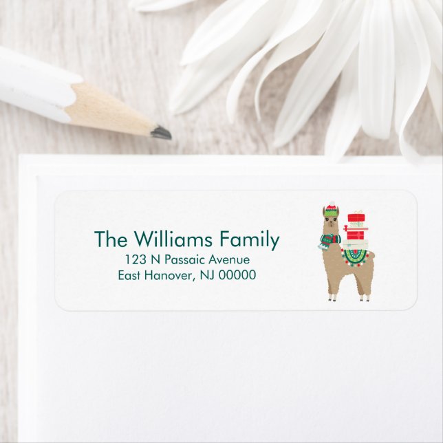 Weihnachten Alpaca (Insitu)