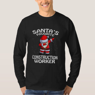 Weihnachten als Bauarbeiter T-Shirt