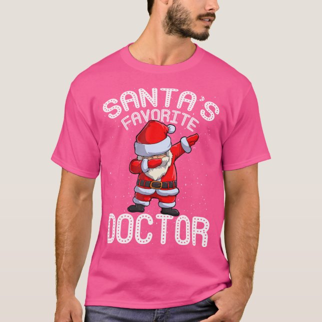 Weihnachten als Lieblingsarzt T-Shirt (Vorderseite)
