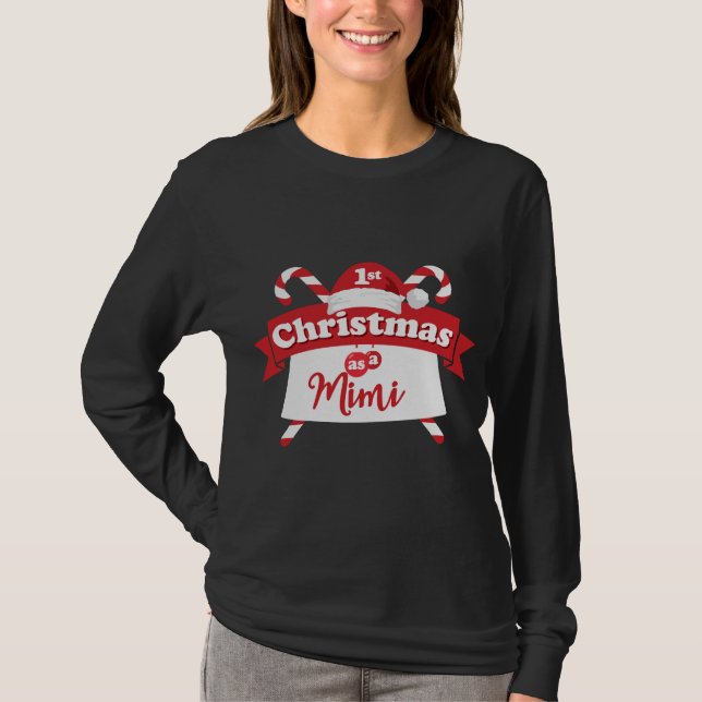 Weihnachten als Mimi T-Shirt (Vorderseite)