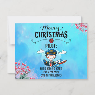 Weihnachten als Pilot