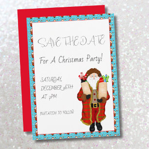 Weihnachten als Weihnachtsgeschenk Save The Date