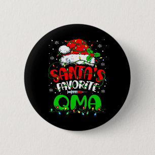 Weihnachten als Weihnachtsmann in Santa Favorite Button