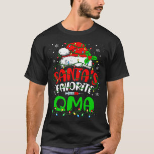 Weihnachten als Weihnachtsmann in Santa Favorite T-Shirt