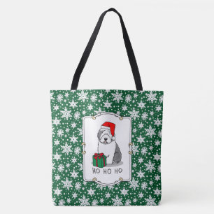 Weihnachten - Alte englische Schafhunde (Grau 1) N