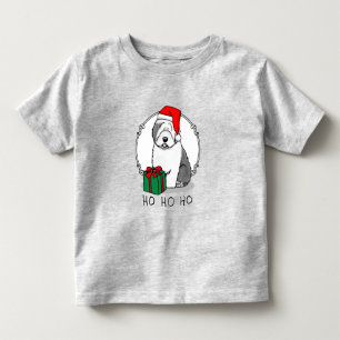 Weihnachten - Alte englische Schafhunde (Grau 1) N Kleinkind T-shirt