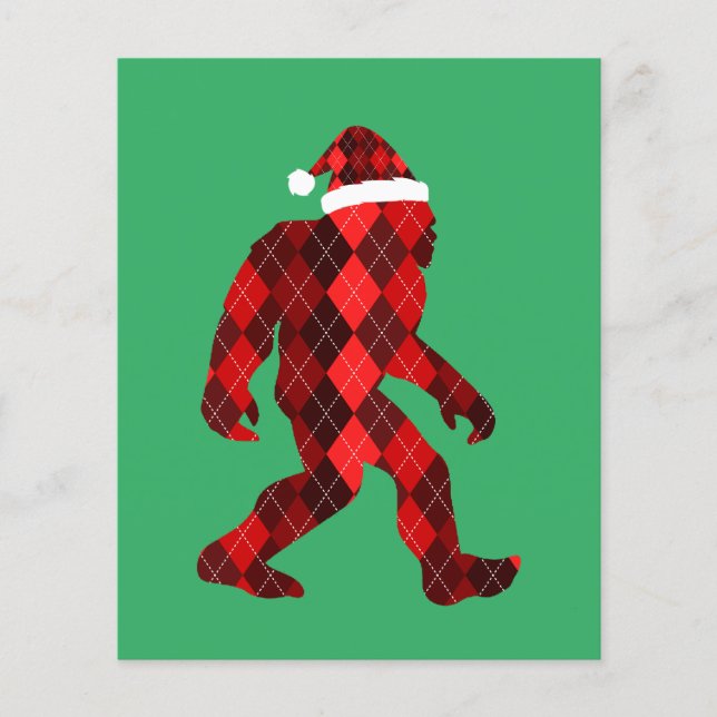 Weihnachten am Bigfoot - Weihnachten Flyer (Vorne)