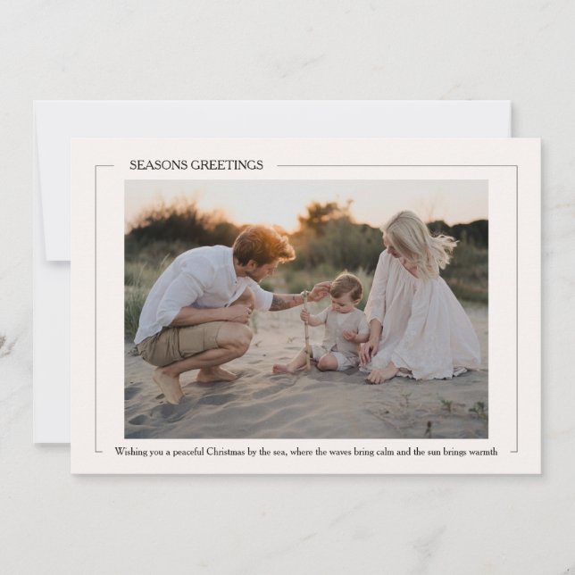 Weihnachten am Foto (Vorderseite)