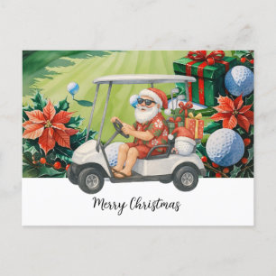 Weihnachten am Golf mit dem Weihnachtsmann