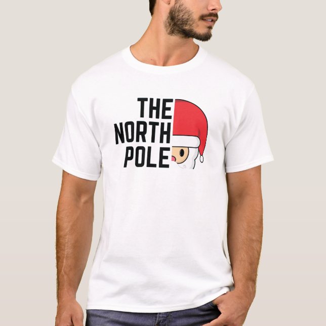 Weihnachten am Nordpol T-Shirt (Vorderseite)