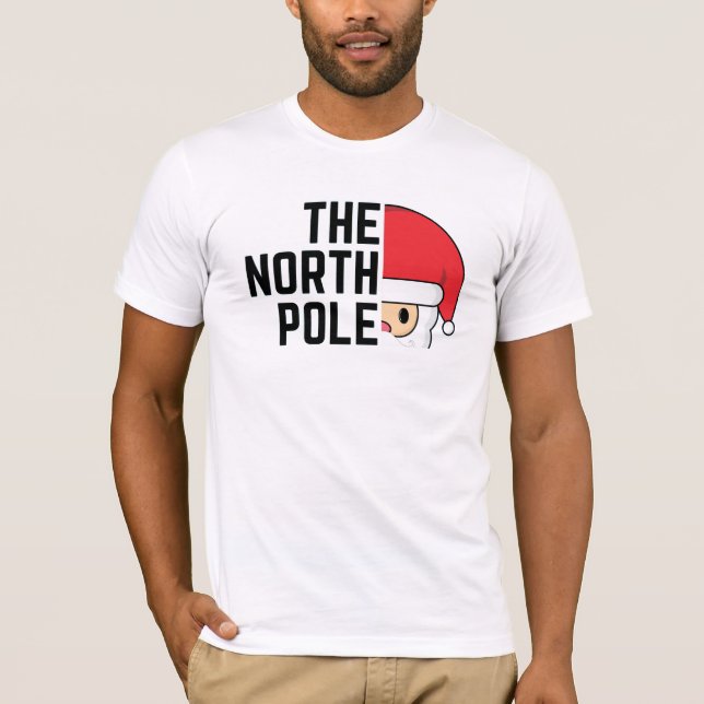Weihnachten am Nordpol T-Shirt (Vorderseite)