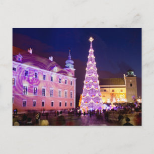 Weihnachten am Schloss-Quadrat in der alten Stadt