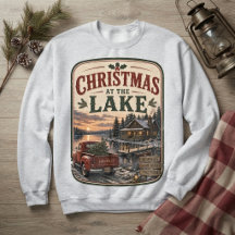 Weihnachten am See Vintage