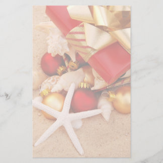 Weihnachten am Strand-Briefpapier Briefpapier