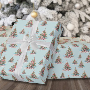 Weihnachten am Strand Geschenkpapier