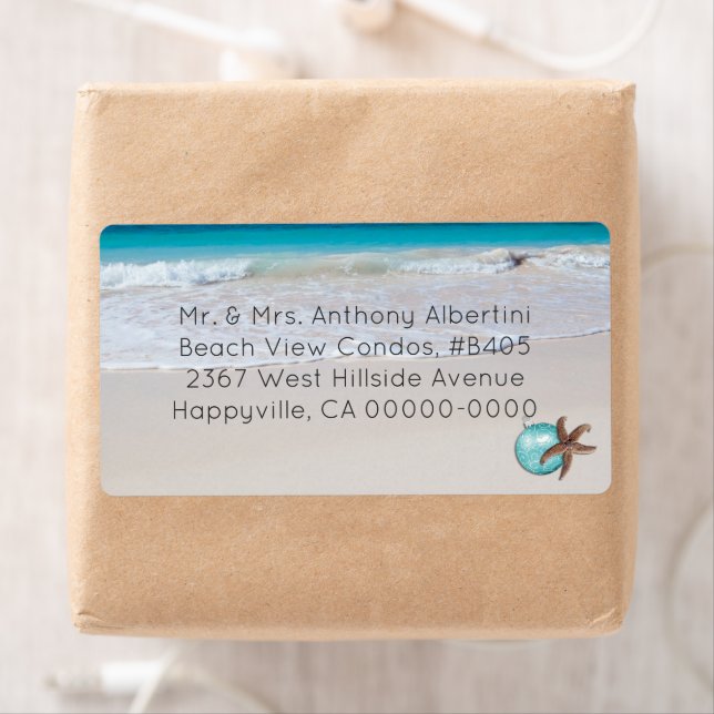 Weihnachten am Strand Mittlere Größe optional (Insitu)