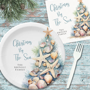 Weihnachten am Strand Pappteller