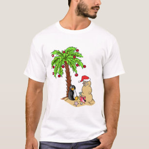 Weihnachten am Strand T-Shirt