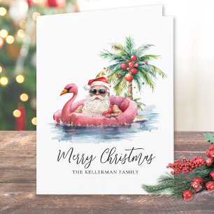 Weihnachten am tropischen Strand mit dem Weihnacht