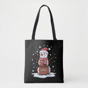 Weihnachten American Football Schneemann Xmas Spor