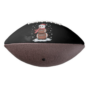 Weihnachten American Football Schneemann Xmas Spor
