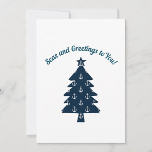 Weihnachten an der Küste Nautical Beach Anchor