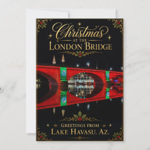 Weihnachten an der London Bridge Lake Havasu Arizo