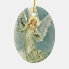 Weihnachten Angel Frische Kunst Keramikornament