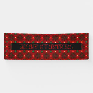 Weihnachten Artdeco im Retro-Stil Banner