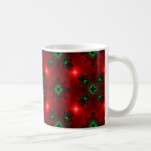 Weihnachten Artdeco im Retro-Stil Tasse