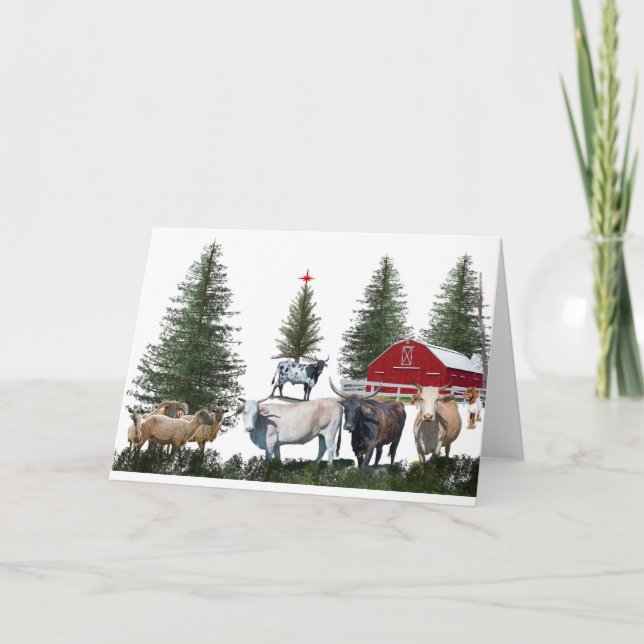 Weihnachten auf dem Bauernhof (Vorderseite)