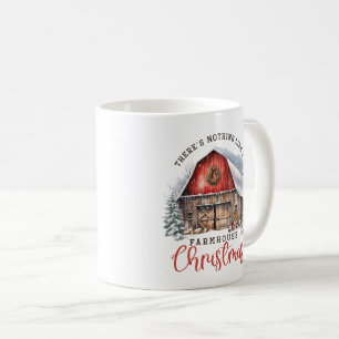 Weihnachten auf dem Bauernhof Kaffeetasse