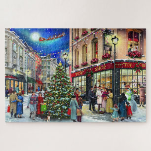Weihnachten auf dem Stadtplatz Puzzle