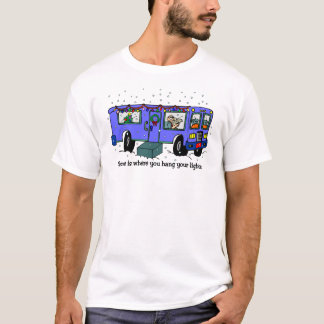 Weihnachten auf dem Straßen-T - Shirt