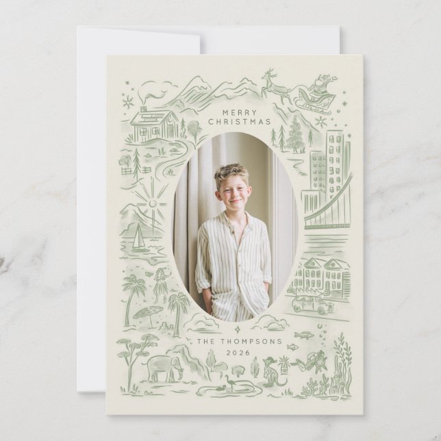 Weihnachten auf der ganzen Welt | Urlaubsglobetrot (Vorderseite)