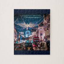 Weihnachten auf der Regent Street, UK London