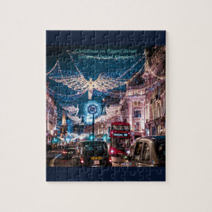 Weihnachten auf der Regent Street, UK London Puzzle