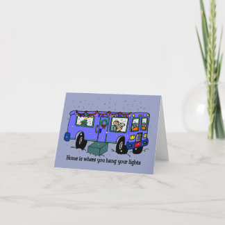 Weihnachten auf der Road Card