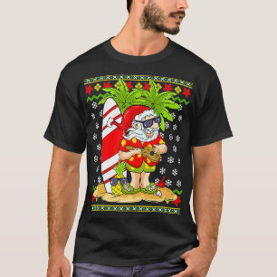 Weihnachten auf Hawaii im Juli Mele Kalikimaka San T-Shirt