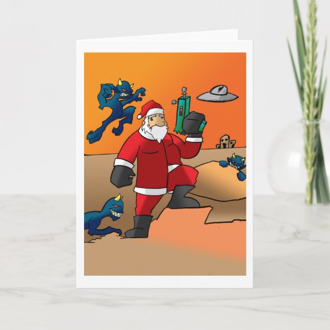 Weihnachten auf Mars (Vorderseite)