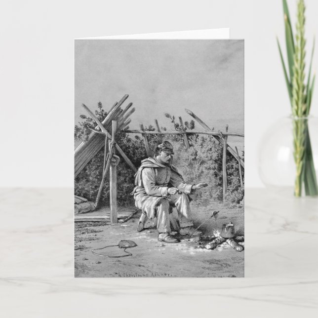 Weihnachten auf Pfosten (Vorderseite)