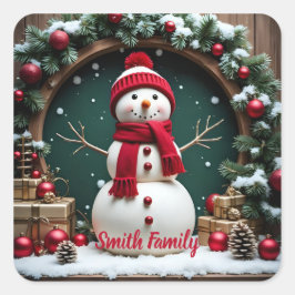 Weihnachten - Aufkleber