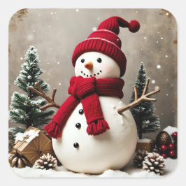 Weihnachten - Aufkleber