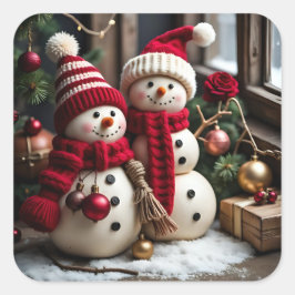 Weihnachten - Aufkleber