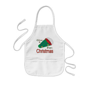 Weihnachten ausrufen kinderschürze