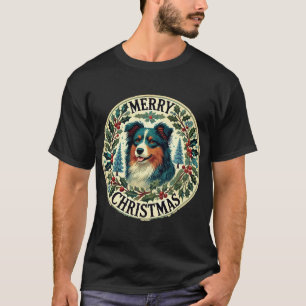 Weihnachten Australian Shepherd T-Shirt