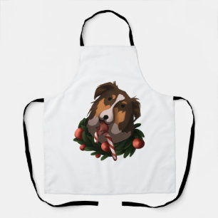 Weihnachten australisches Shepherd Classic T-Shirt Schürze