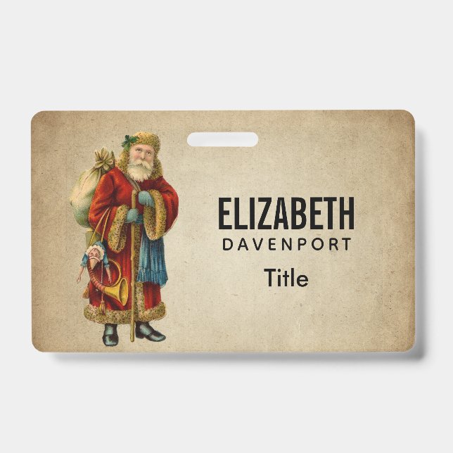 Weihnachten Ausweis (Front)