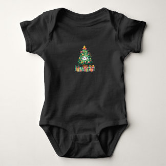 Weihnachten Baby-Bodysuit Unisex Baby Strampler